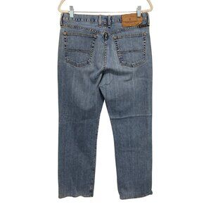 Lucky Brand Dungarees Lowrise Boot Leg Jeans Size 36 Light Wash 7181C70
